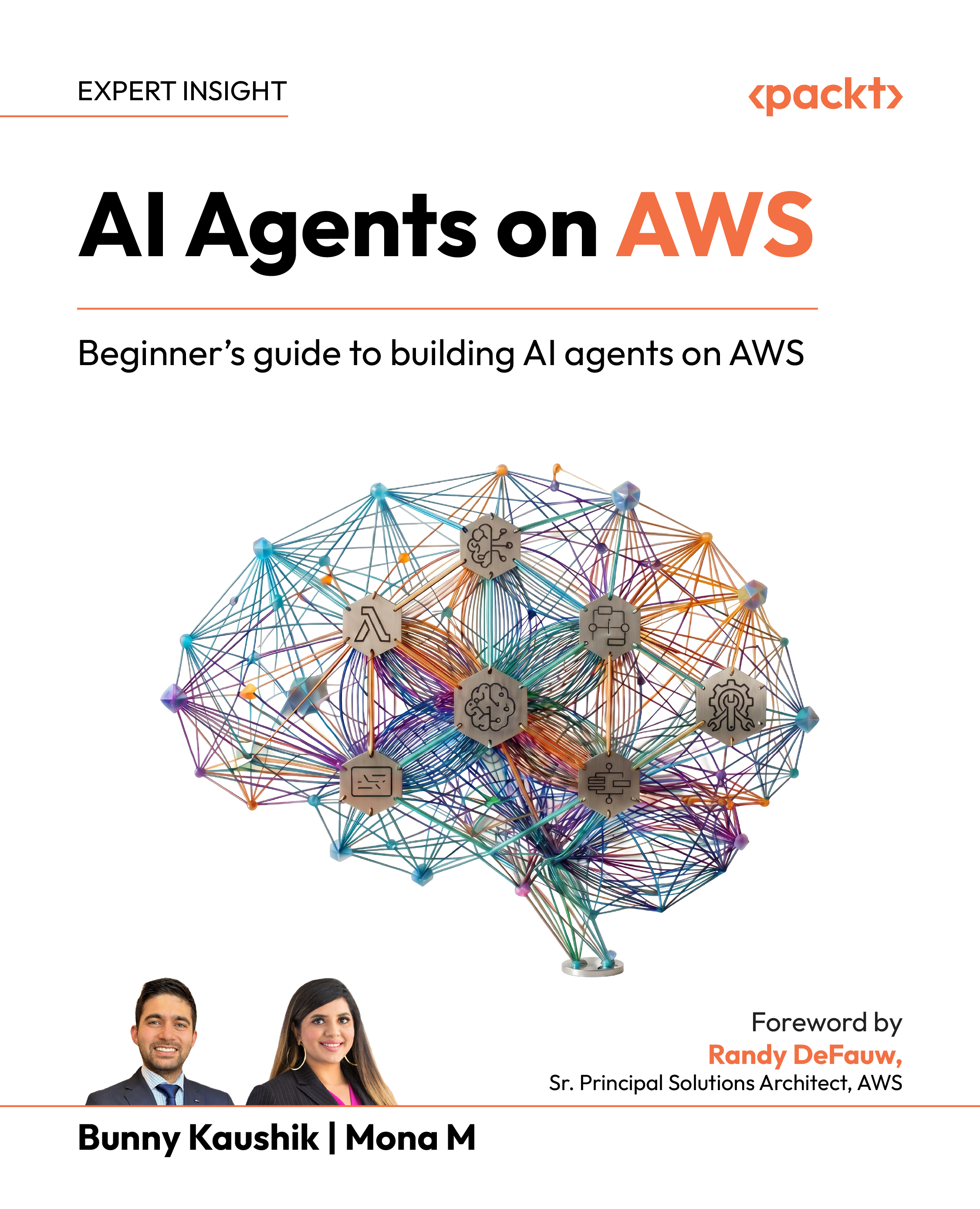 AI Agents on AWS book cover